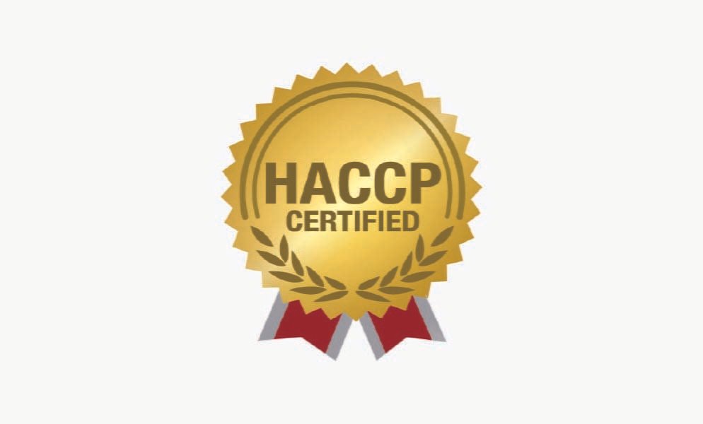 HACCP Certificate